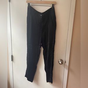 Gap Pleated Satin Pants
